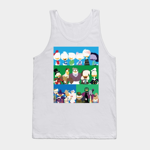 ducktales Tank Top by ehaverstick